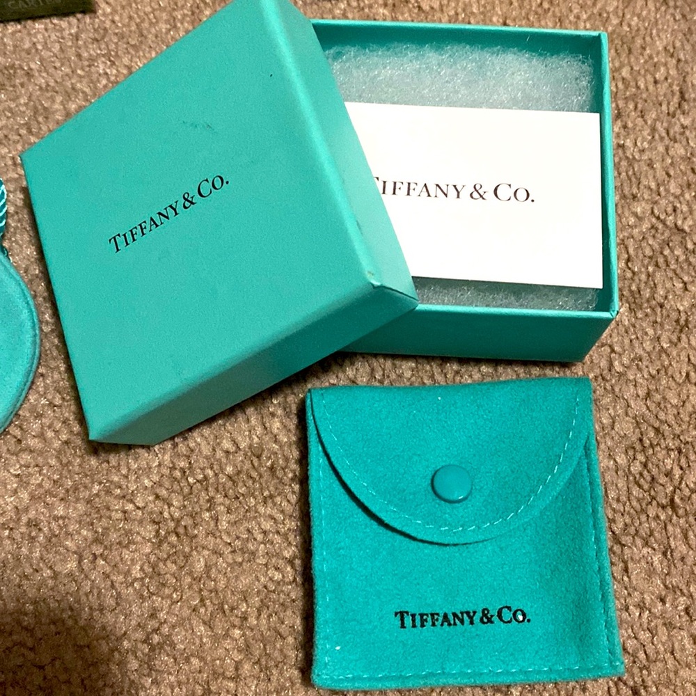 Tiffany & Co small box with cloth bag